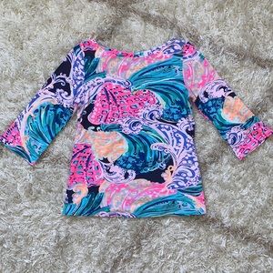 EUC Lilly Pulitzer Waverly Top Size Small